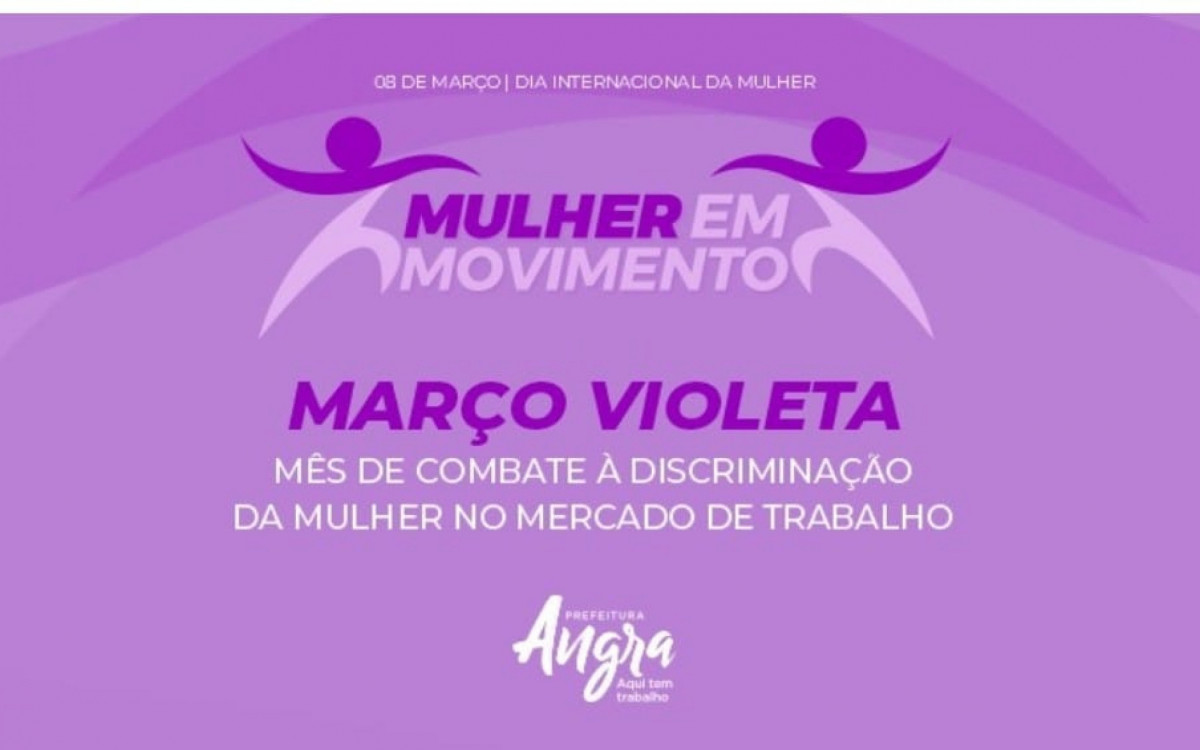 O m&ecirc;s de mar&ccedil;o voltado para  as mulheres