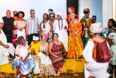 Cultura de Belford Roxo participa do lançamento do livro sobre religião de Matriz Africana