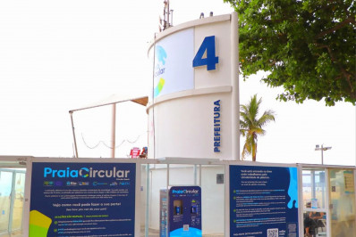 Projeto Praia Circular tem início em Copacabana e busca reduzir consumo de plástico na orla