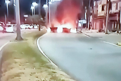 Manifestação interdita parte da Avenida Ayrton Senna na Gardênia Azul