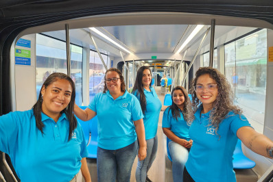 VLT inicia treinamento de turma exclusiva para novas condutoras pela primeira vez