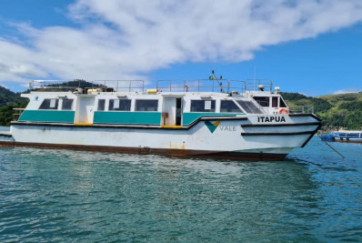 Embarcação da Vale tem tripulação 100% formada por mulheres