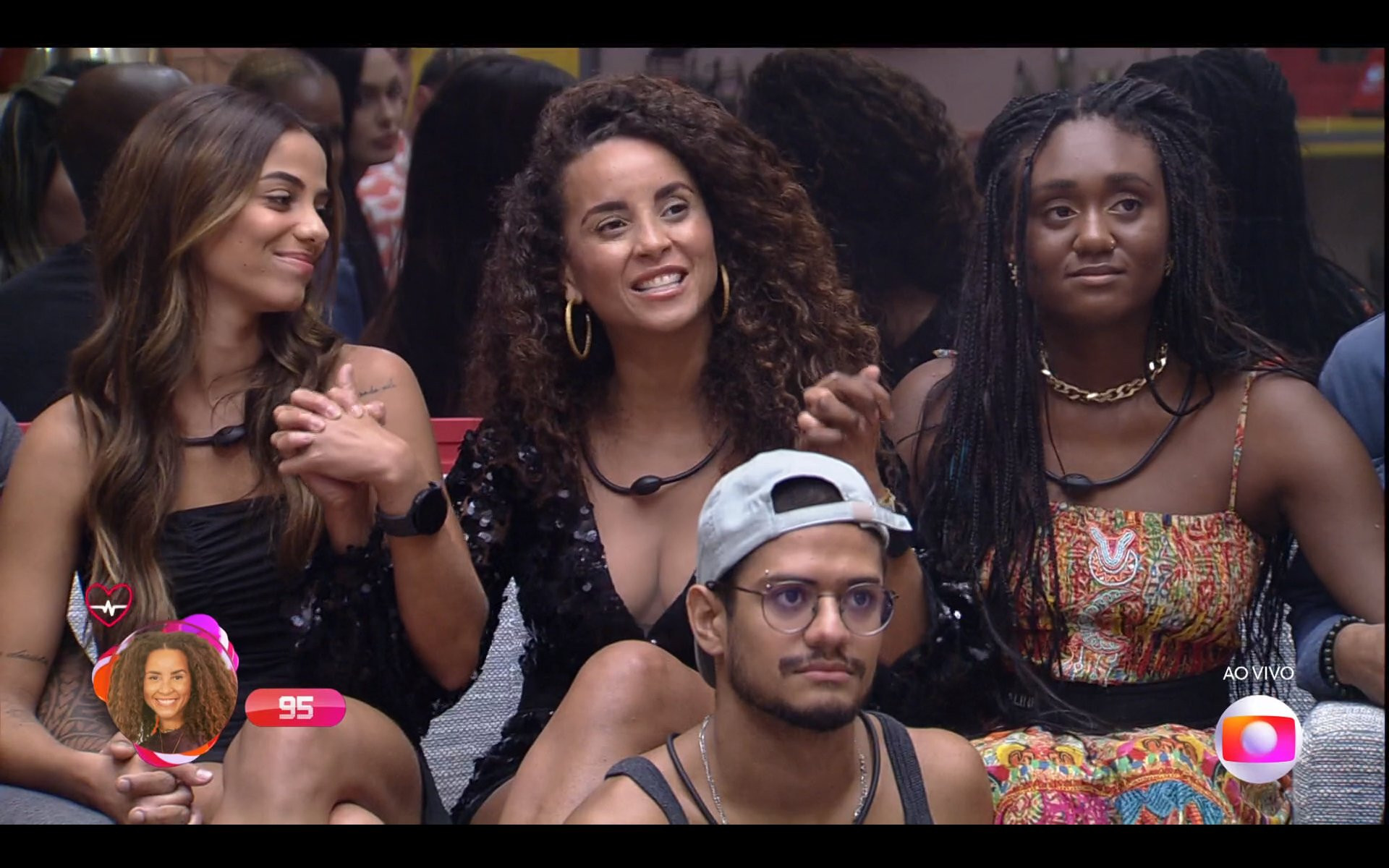 Key Alves, Domitila e Sarah Aline formaram o oitavo paredão do 'BBB 23' - Reprodução