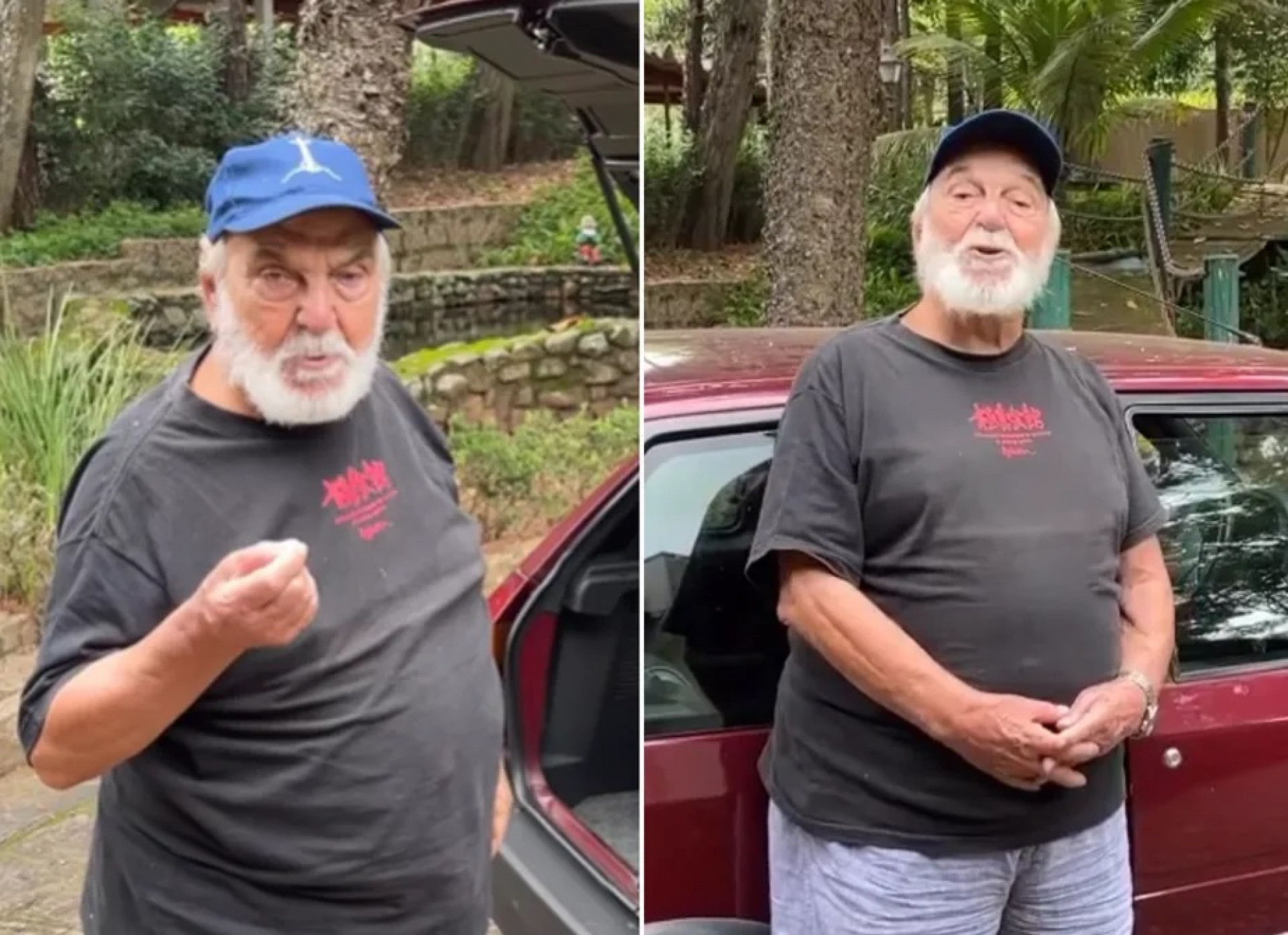 Lima Duarte faz pronunciamento nas redes sociais após se envolver em acidente de trânsito - Reprodução