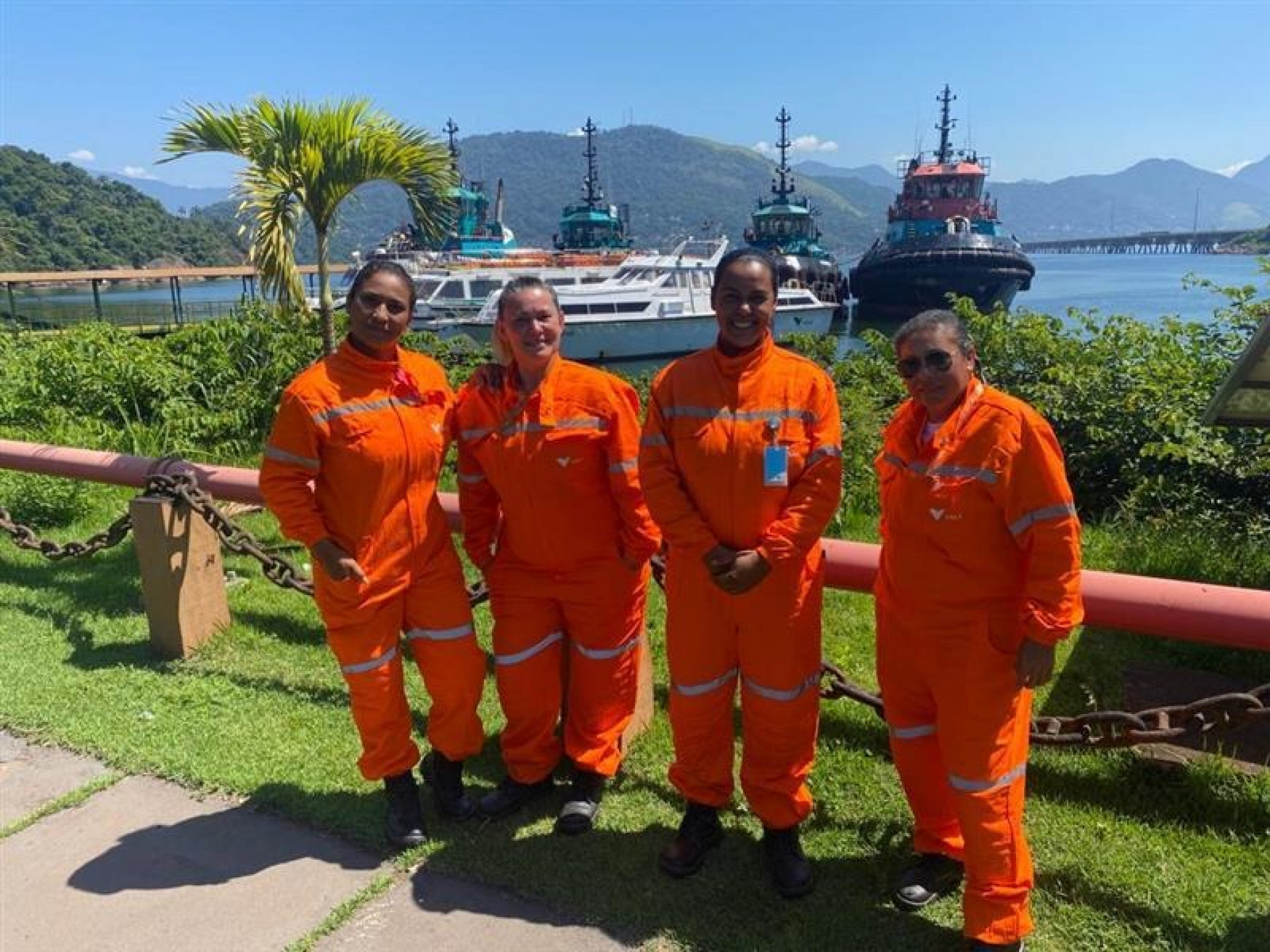 Catamar&atilde; da Vale ser&aacute; comandado por Elas. - Divulga&ccedil;&atilde;o/Assessoria Vale