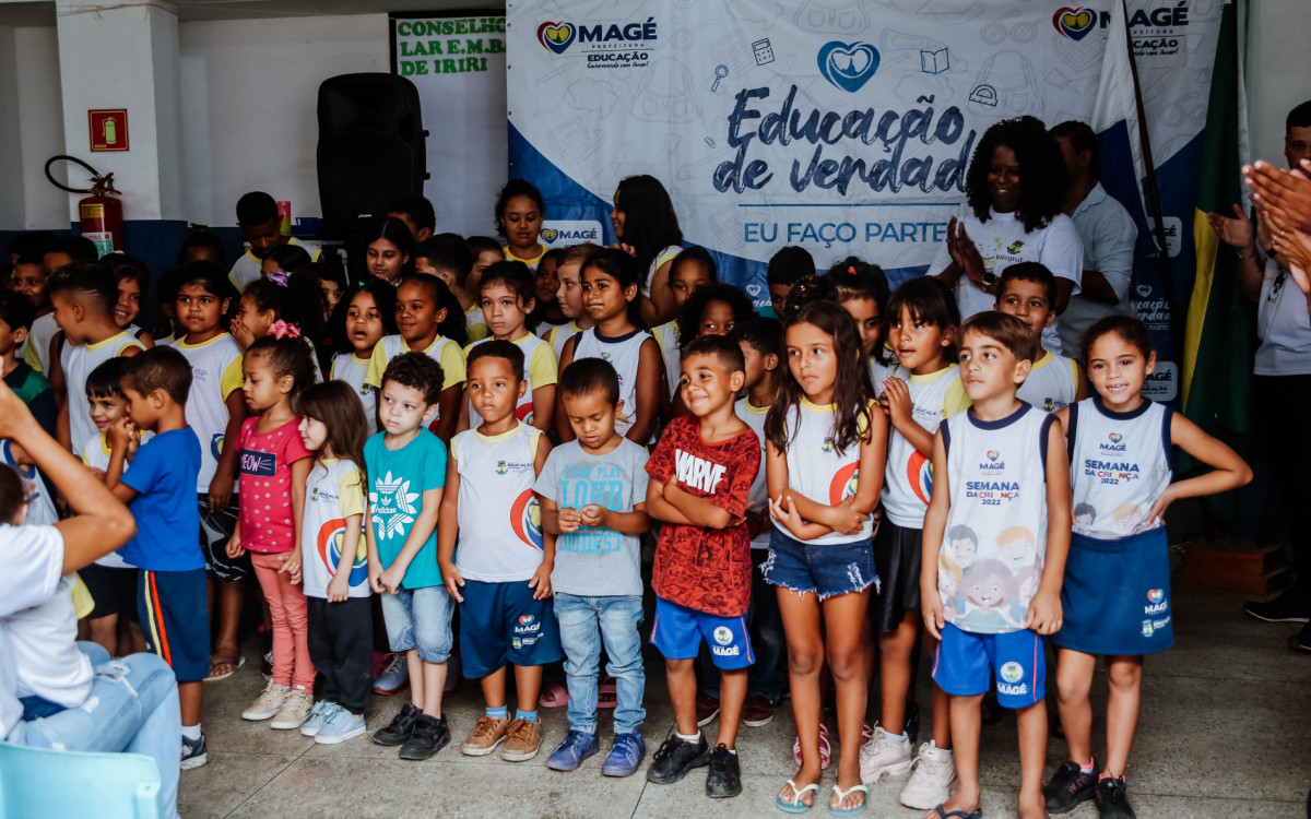 Mag&eacute; lan&ccedil;a projeto piloto de educa&ccedil;&atilde;o integral - Divulga&ccedil;&atilde;o