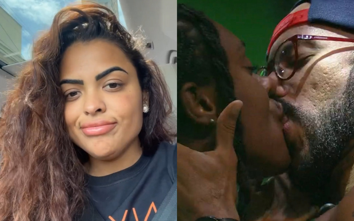 Paula reage a beijo de Sarah Aline e Ricardo Alface ap&oacute;s demonstrar interesse no brother