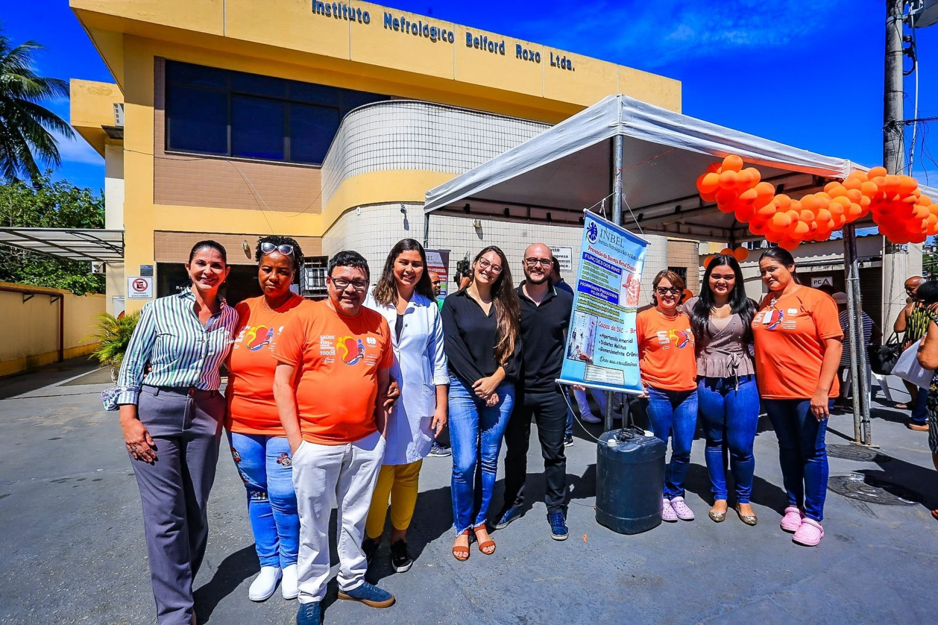 O evento foi realizado pela Secretaria Municipal de Sa&uacute;de em parceria com o Inbel - Rafael Barreto / PMBR