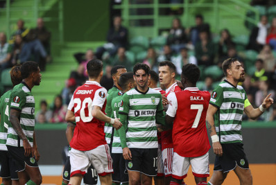 Arsenal fica no empate com o Sporting pela Liga Europa