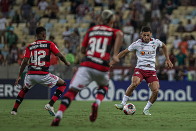 Volante do Fluminense, André revela provocação de Gabigol após Flamengo ter saído na frente