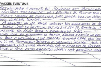 Árbitro de Flamengo x Fluminense relata pressão de Marcos Braz: 'São os babacas da Federação'
