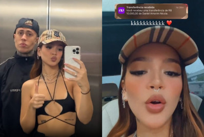 Mel Maia recebe R$ 10 mil de presente de MC Daniel por seis meses de namoro