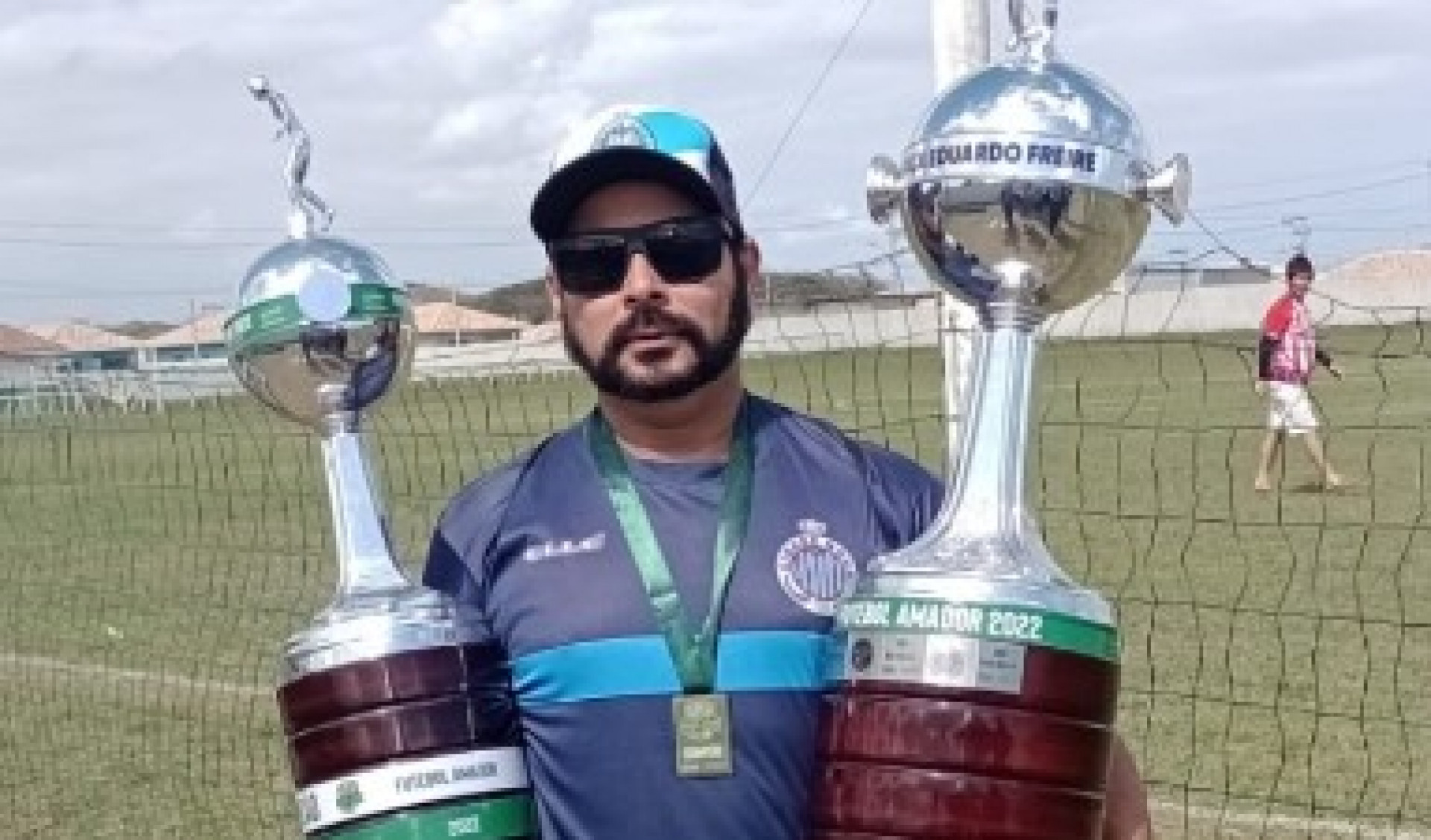 Rodney Mello, t&eacute;cnico do Cidade Nova, foi a &oacute;bito no local do crime &ndash; Foto: Arquivo Pessoal - Letycia Rocha (RC24h)