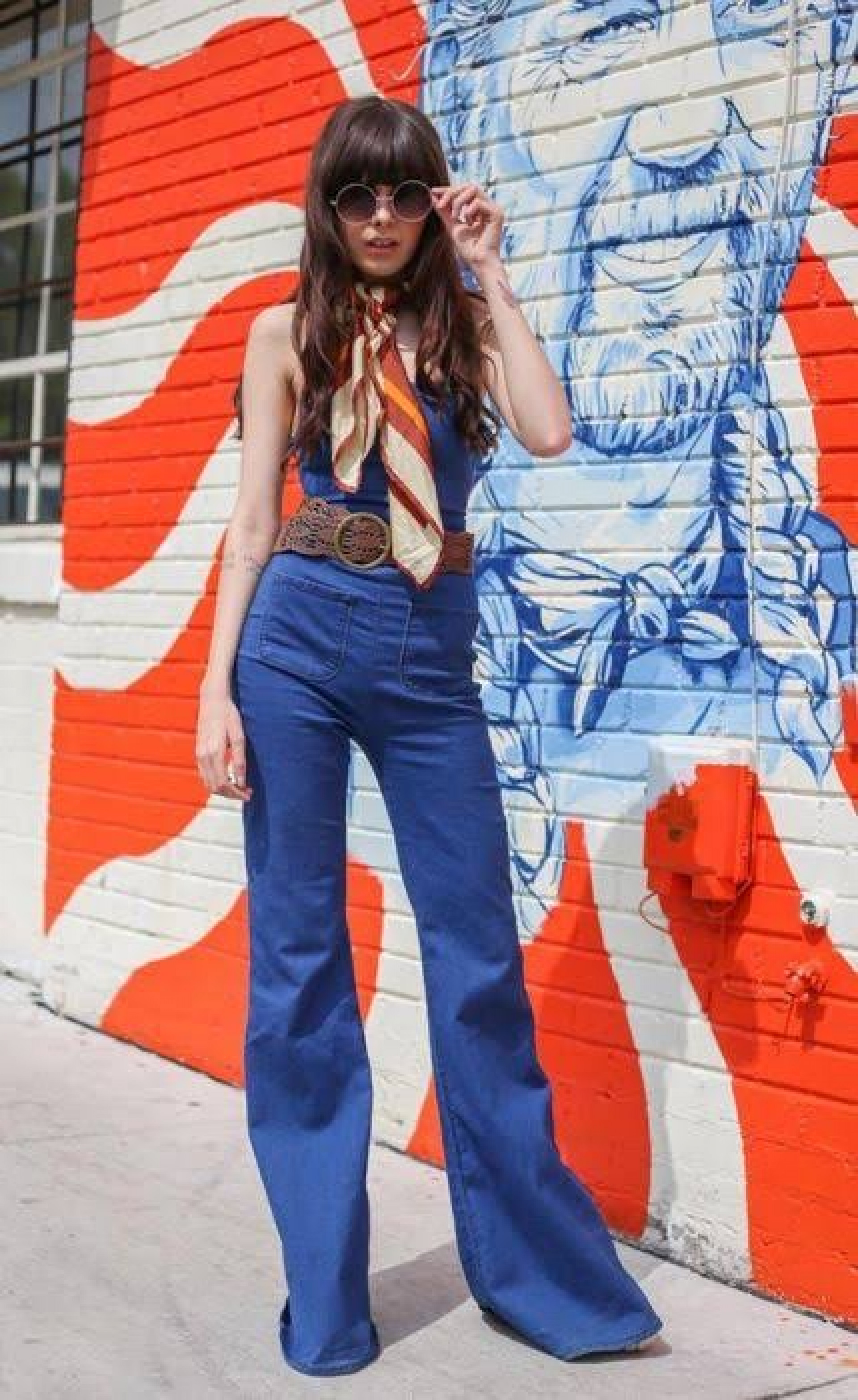 Atriz &Iacute;sis Valverde (acima): de volta aos 'seventies'