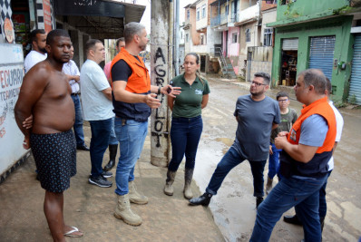 Prefeitura trabalha para minimizar danos causados pelas chuvas