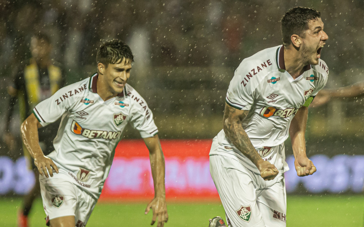 Nino marcou o gol do Fluminense na derrota por 2 a 1 para o Volta Redonda 
