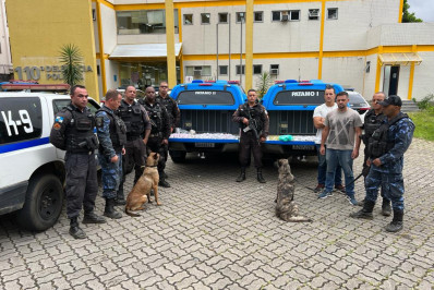 Grande apreensão de drogas em Teresópolis
