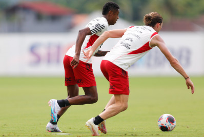 Pelo segundo dia seguido, Flamengo treina sem Gabigol para final contra o Fluminense