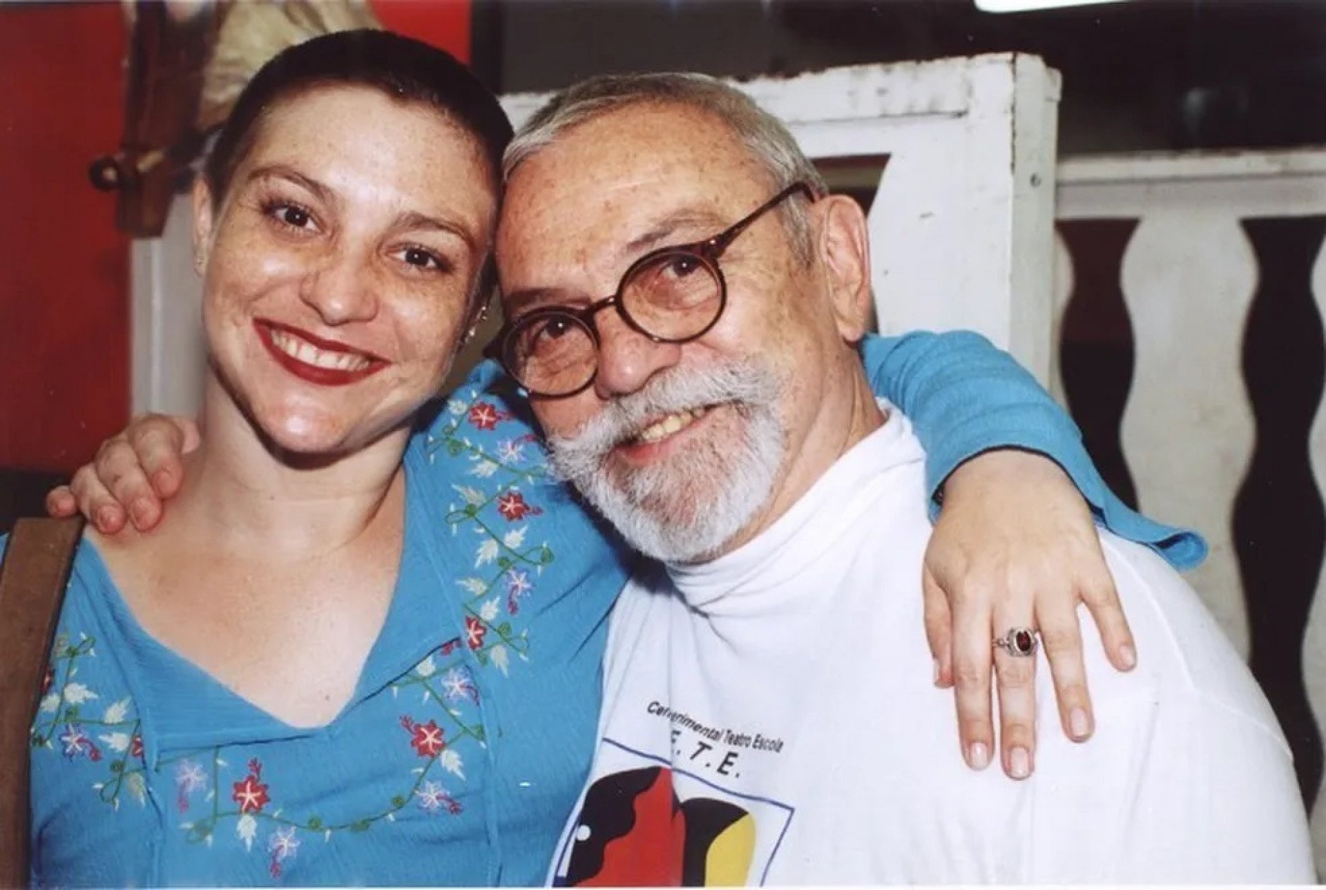 Antônio Pedro e a filha, Ana Baird - Reprodução / Instagram