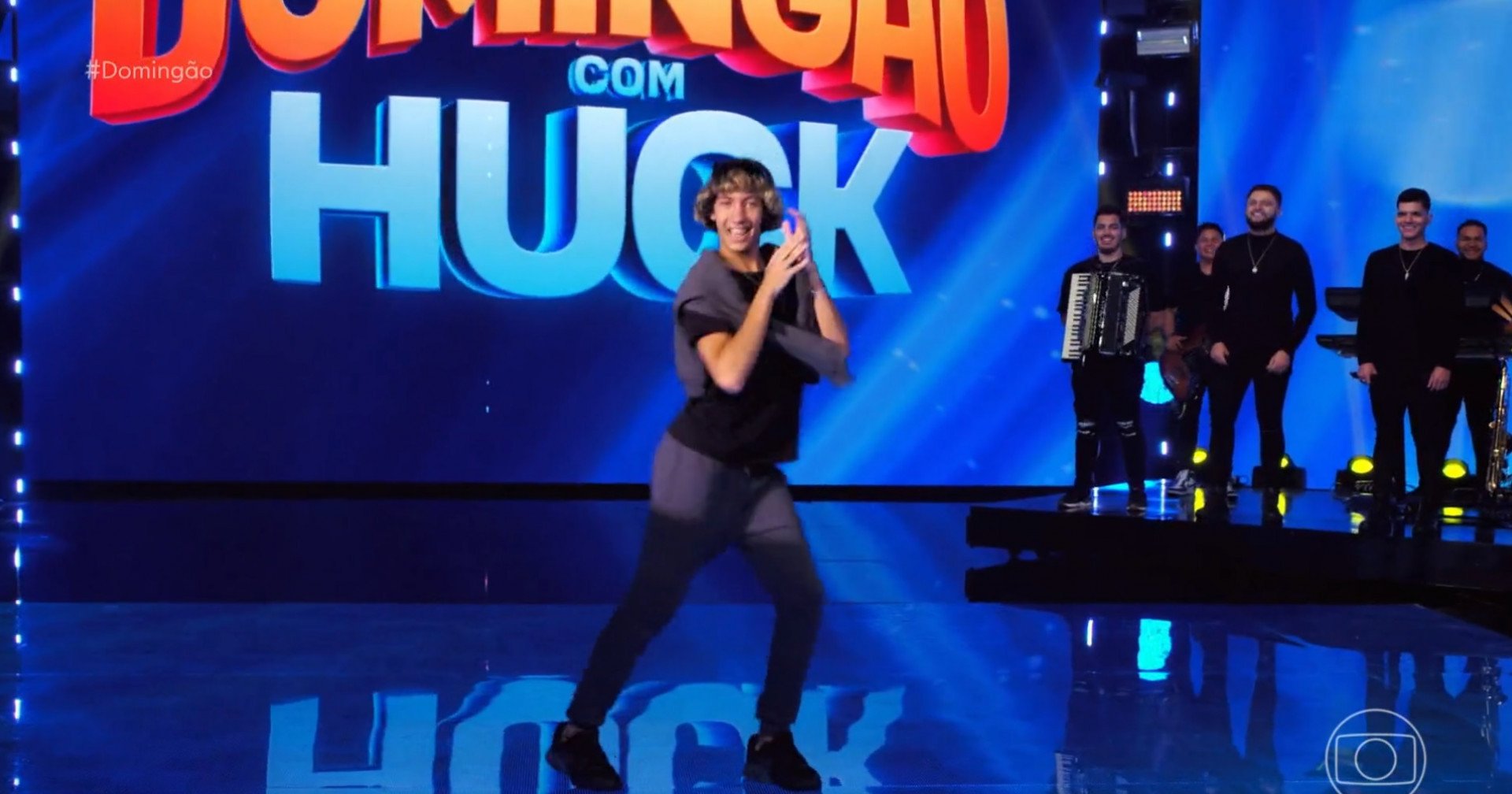 Influencer Xurrasco participa do 'Domingão' e agita web 'Ele é o
