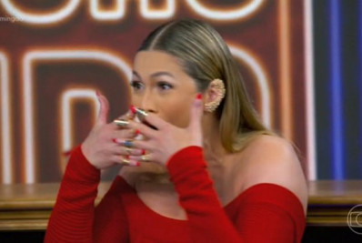 Lívia Andrade sofre golpe em show de Coldplay