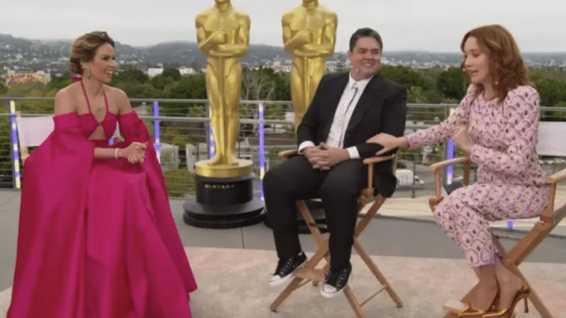 Ana Furtado recebe críticas pela forma como conduziu a transmissão do Oscar 2023 e por 'atropelar' os convidados - Reprodução