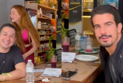 Marina Ruy Barbosa e Enzo Celulari são flagrados juntos em meio a boatos de affair