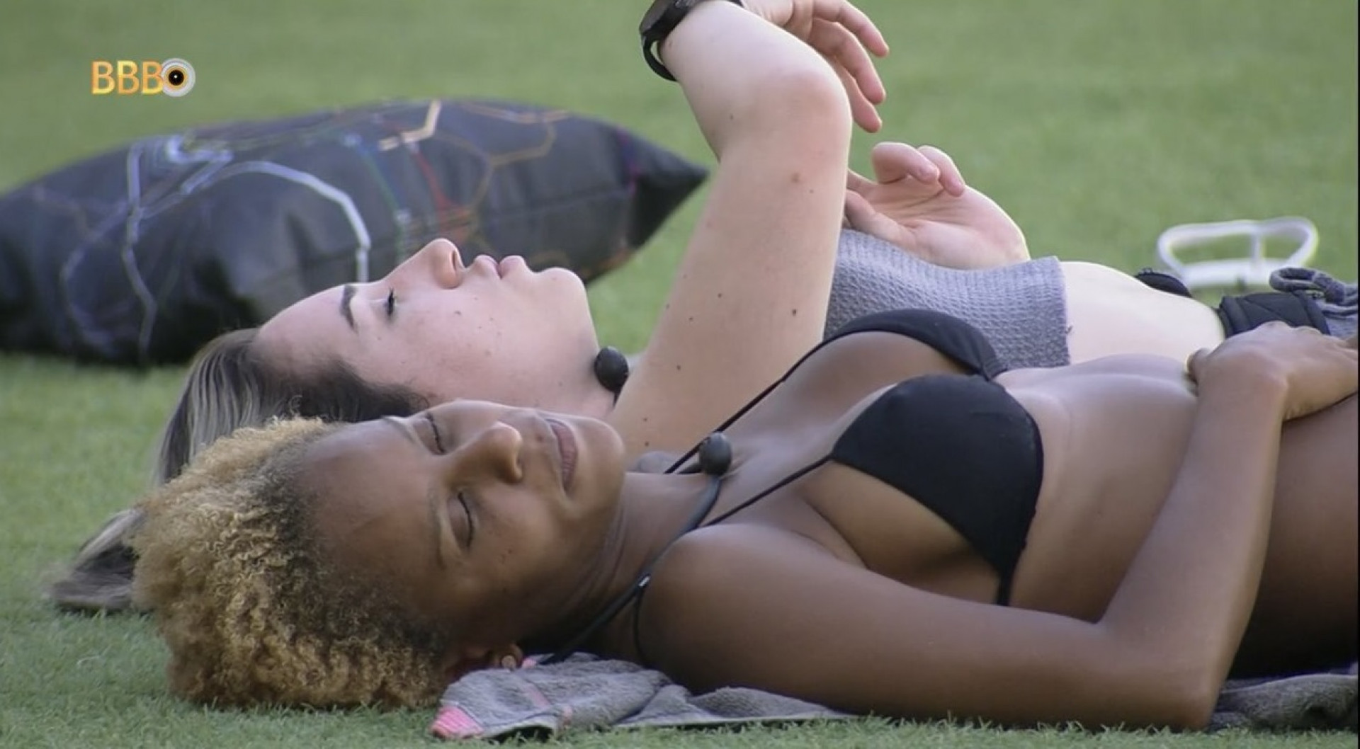 Aline Wirley e Amanda conversaram sobre Bruna Griphao - Reprodução/Globoplay