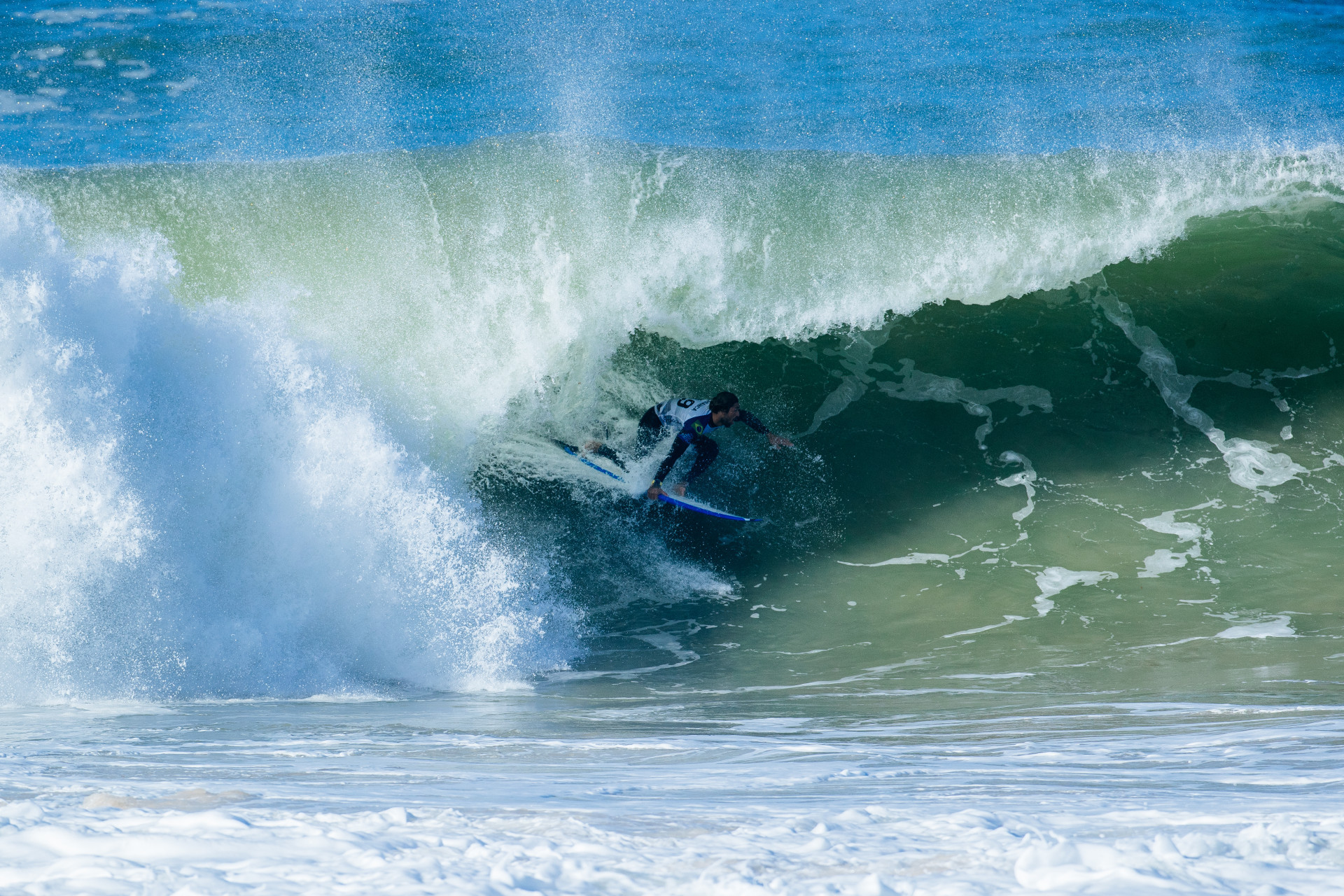 João Chianca conquistou o título da etapa de Peniche da WSL - Damien Poullenot/WSL