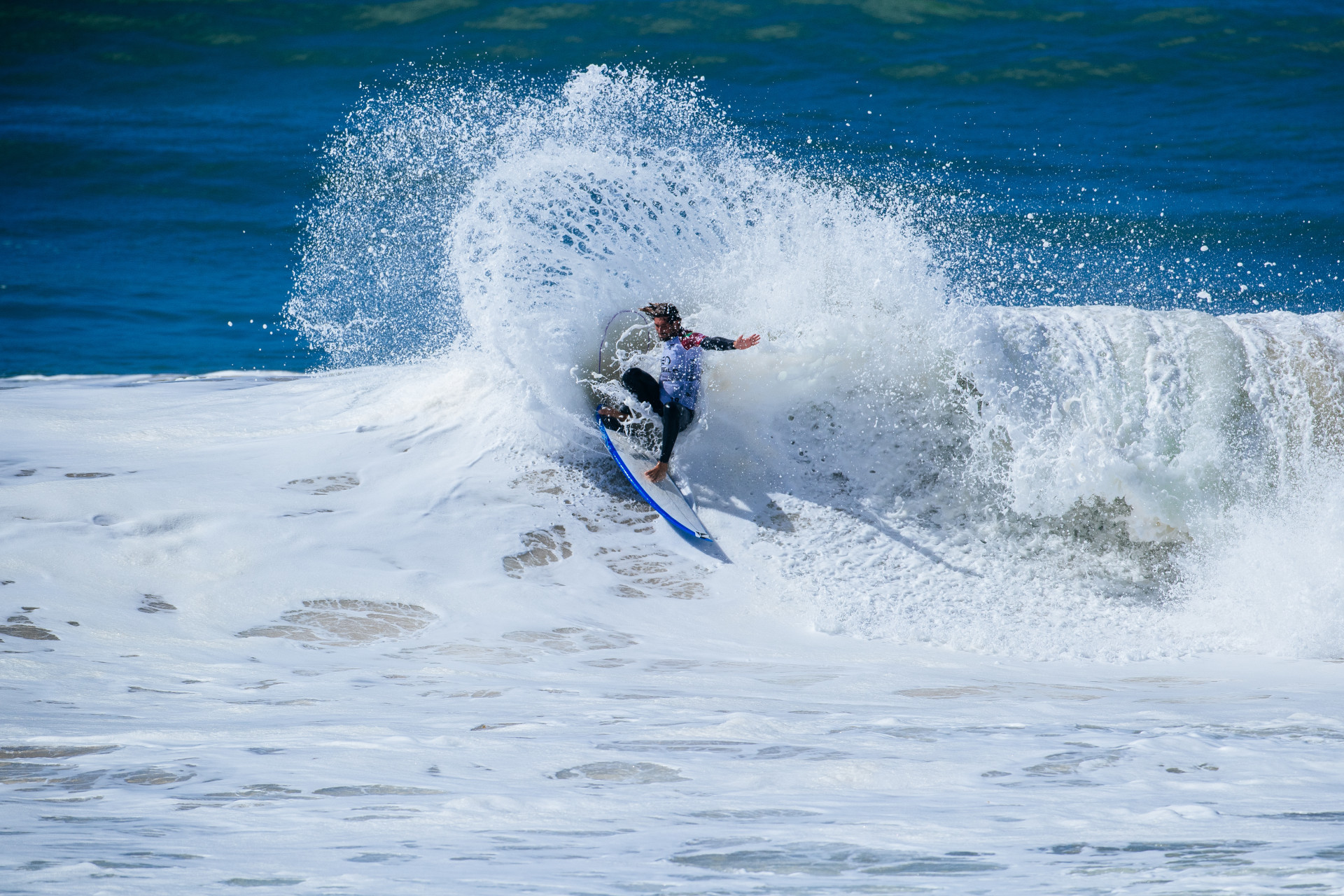 João Chianca conquistou o título da etapa de Peniche da WSL - Damien Poullenot/WSL