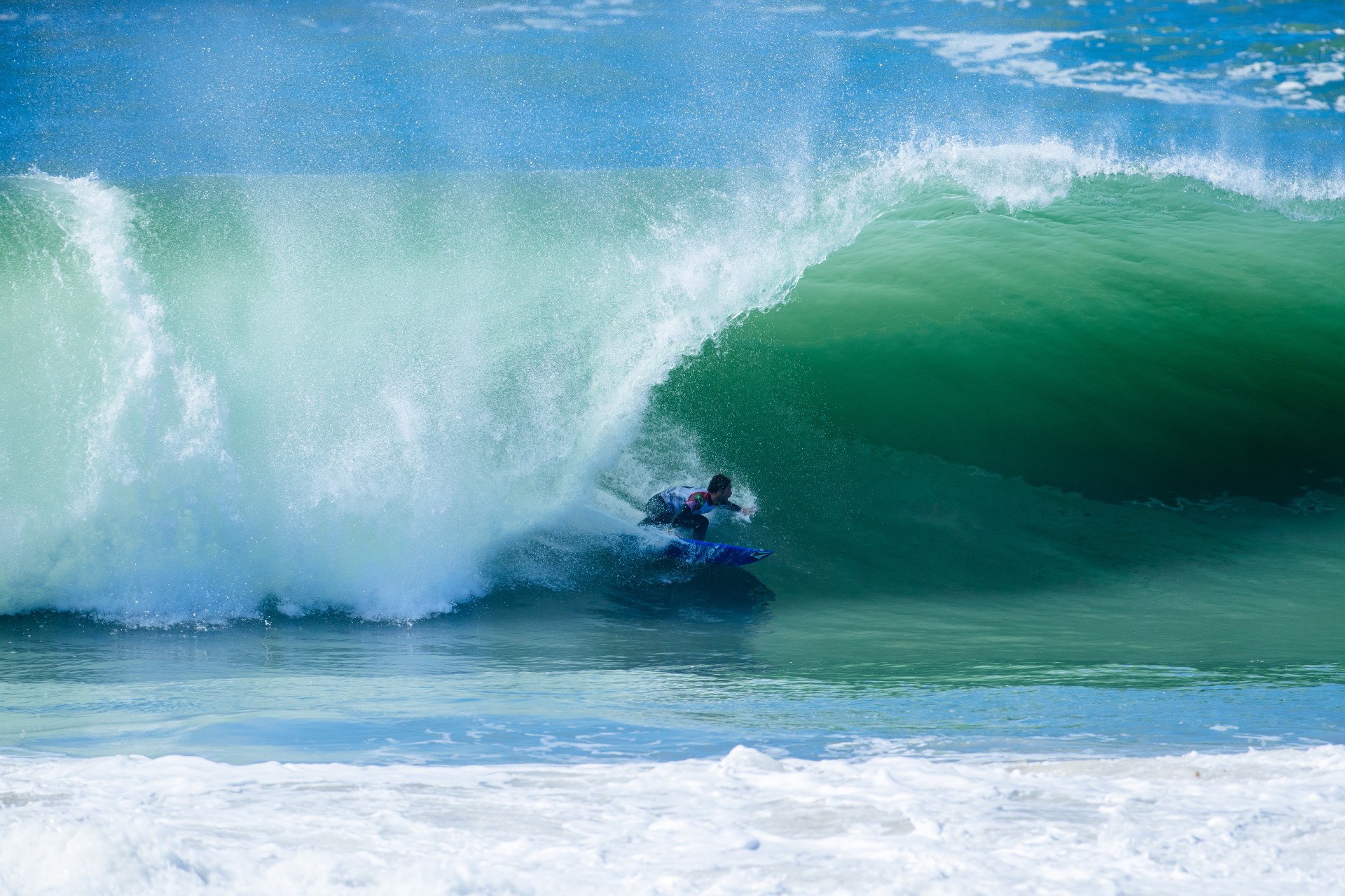 João Chianca conquistou o título da etapa de Peniche da WSL - Damien Poullenot/WSL