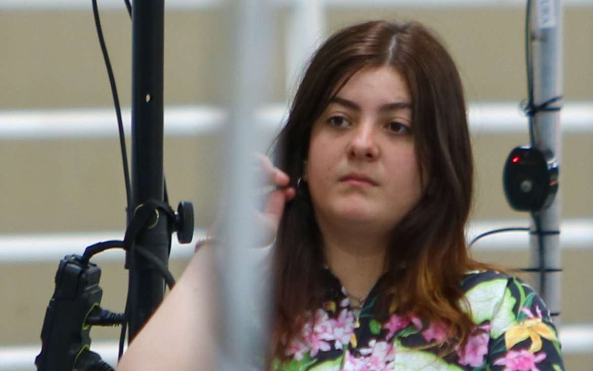 Nina Toscano, filha de Canisso