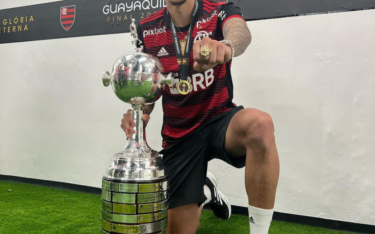 Pedro, do Flamengo, é eleito Rei da América de 2022 - Divulgação/Instagram