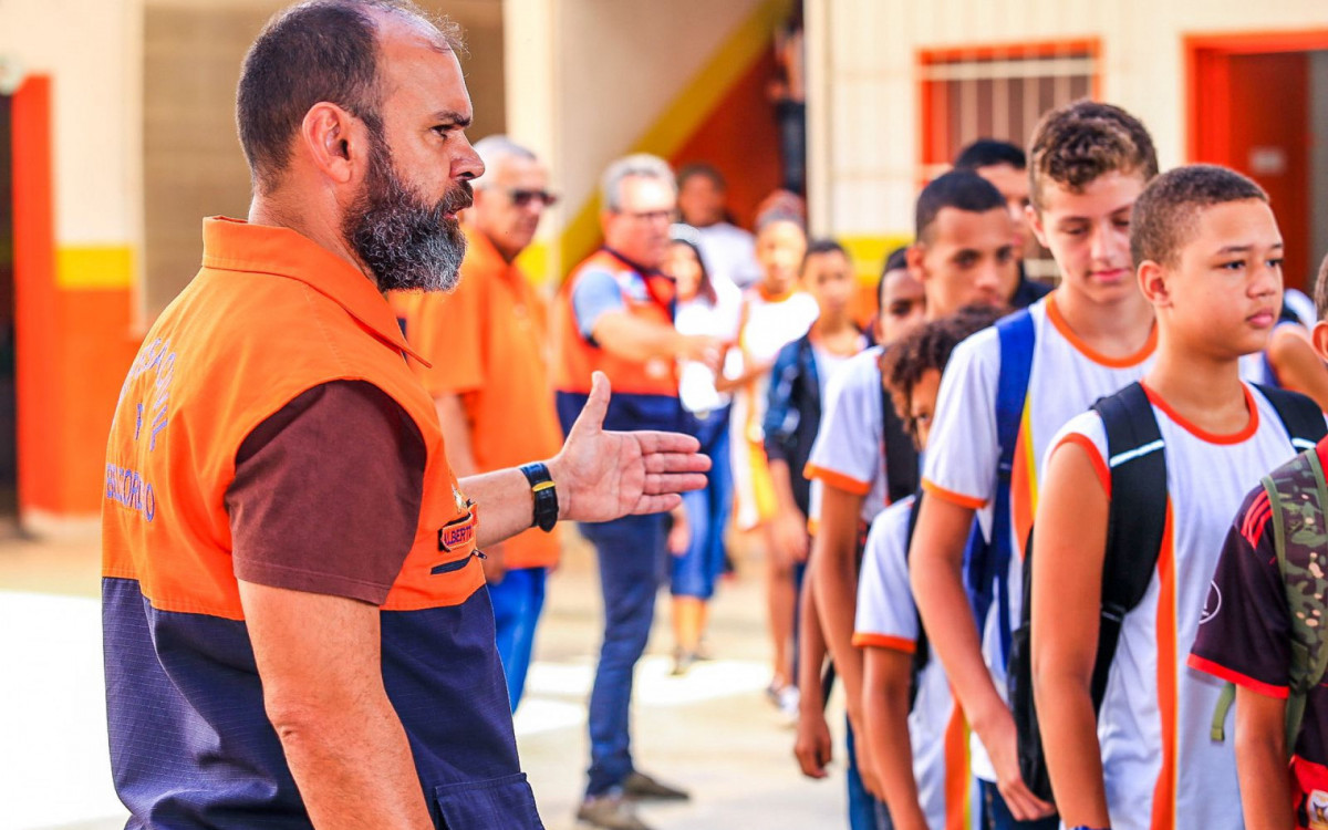 O secret&aacute;rio Albert Vieira destacou que os alunos entenderam como agir de forma