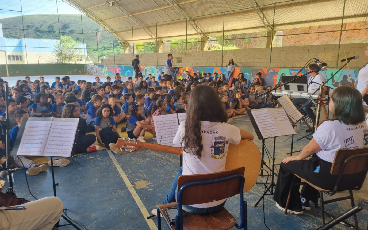 Projeto passa a alcançar 10 escolas da rede municipal - Divulgação