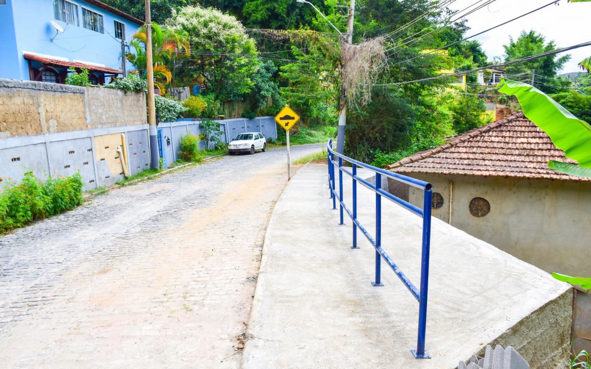 Muros oferecem segurança aos moradores de Paty - Divulgação