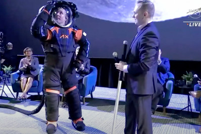 Nasa revela protótipo de traje para os astronautas da missão lunar Artemis III