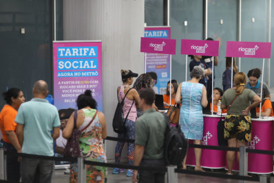 Estações de metrô Siqueira Campos e Jardim Oceânico terão cadastro para Tarifa Social do Bilhete Único
