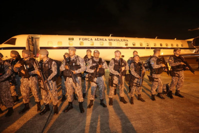 Força Nacional chega ao Rio Grande do Norte para combater ataques no estado