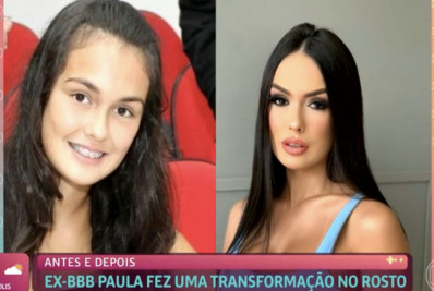 Ana Maria mostra antes e depois de Larissa no 'Mais Você': 'Eu tinha 13 anos'