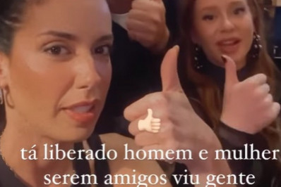 Marina Ruy Barbosa e Enzo Celulari reagem a boatos de romance