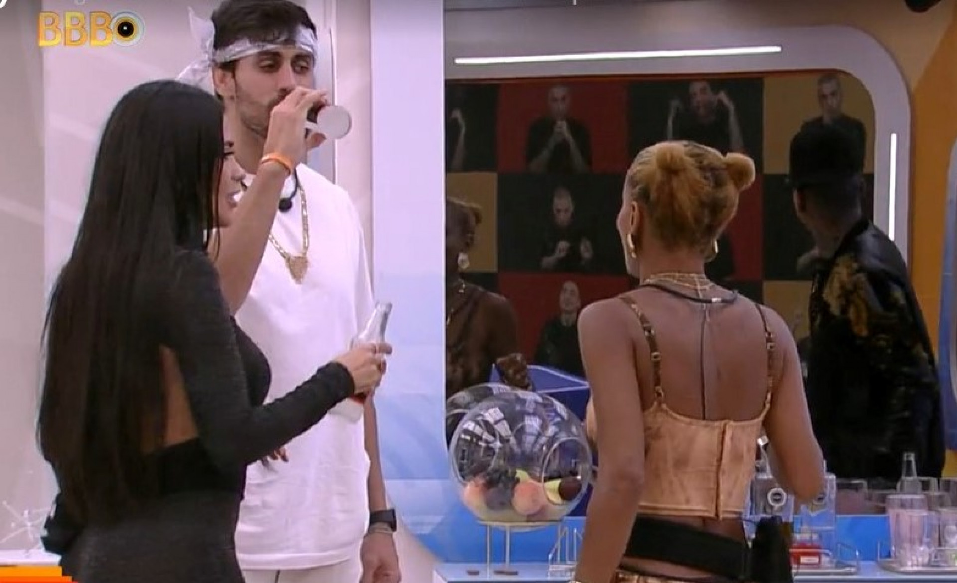 Brothers se reuniram no quarto do líder - Reprodução/Internet