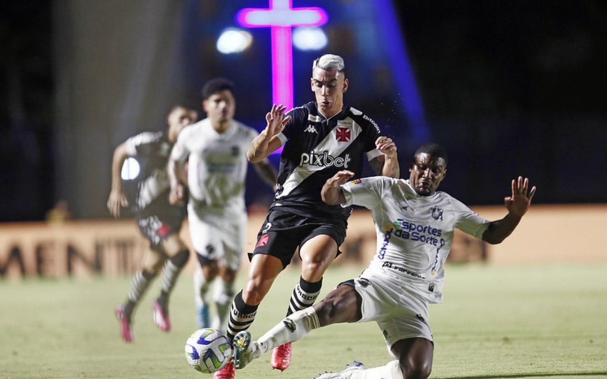 Escalação do Vasco contra o ABC