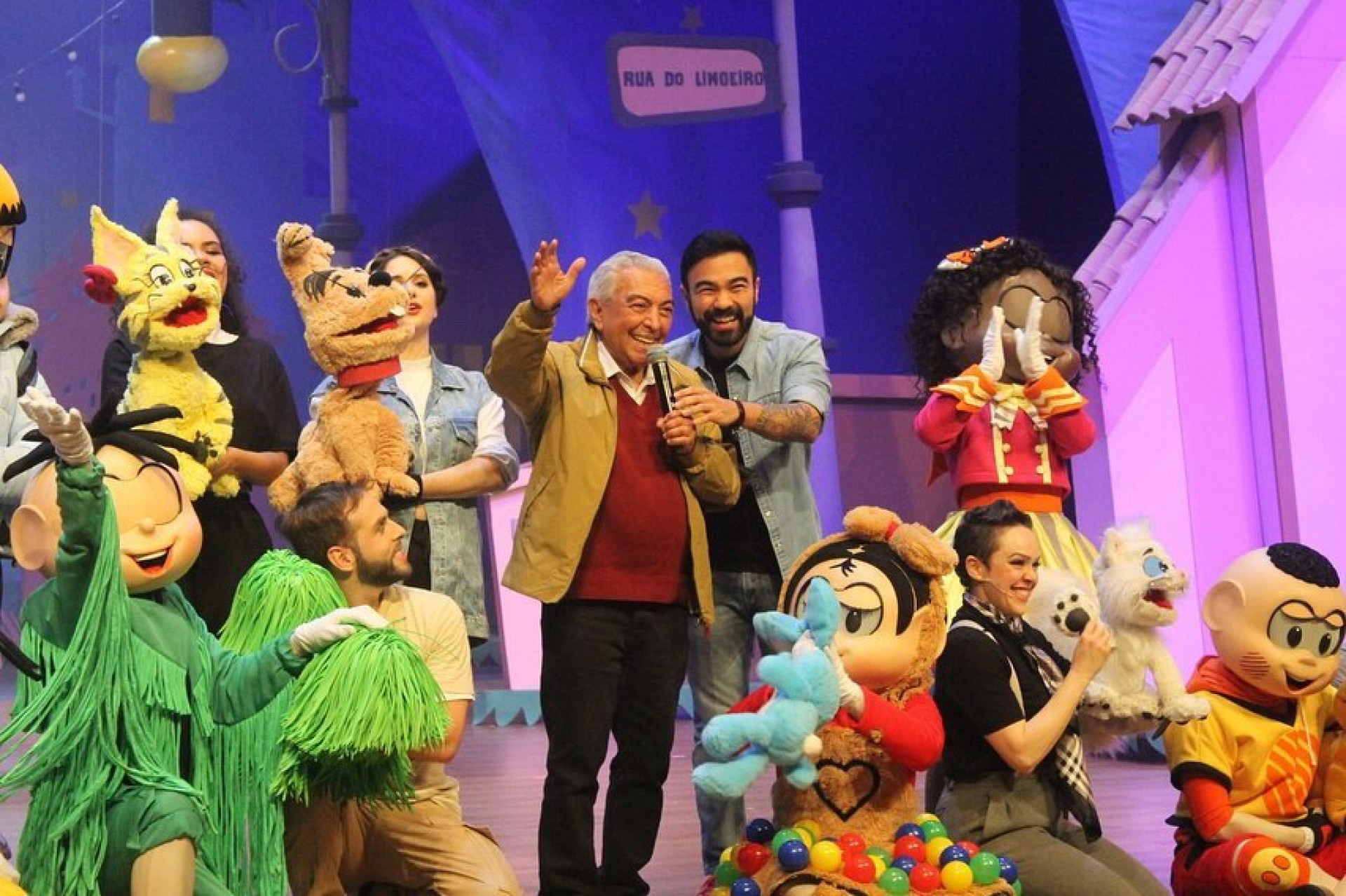 Maurício de Sousa e o filho, Mauro Sousa - Reprodução Internet