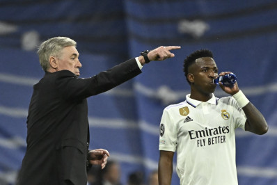 Ancelotti, sobre Vinicius Júnior: 'É o melhor do mundo'