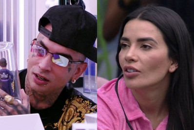 Dania e MC Guimê se machucam durante festa do líder no 'BBB 23'