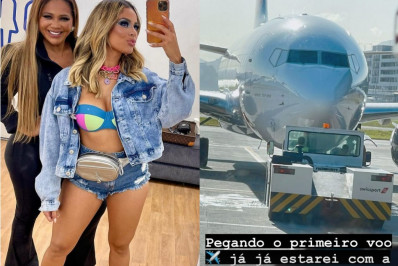 Após MC Guimê passar a mão em Dania, mãe de Lexa viaja para encontrar a filha