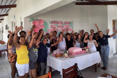 Dia Internacional da Mulher é comemorado por Idosos atendidos pelo CRAS Meudon 