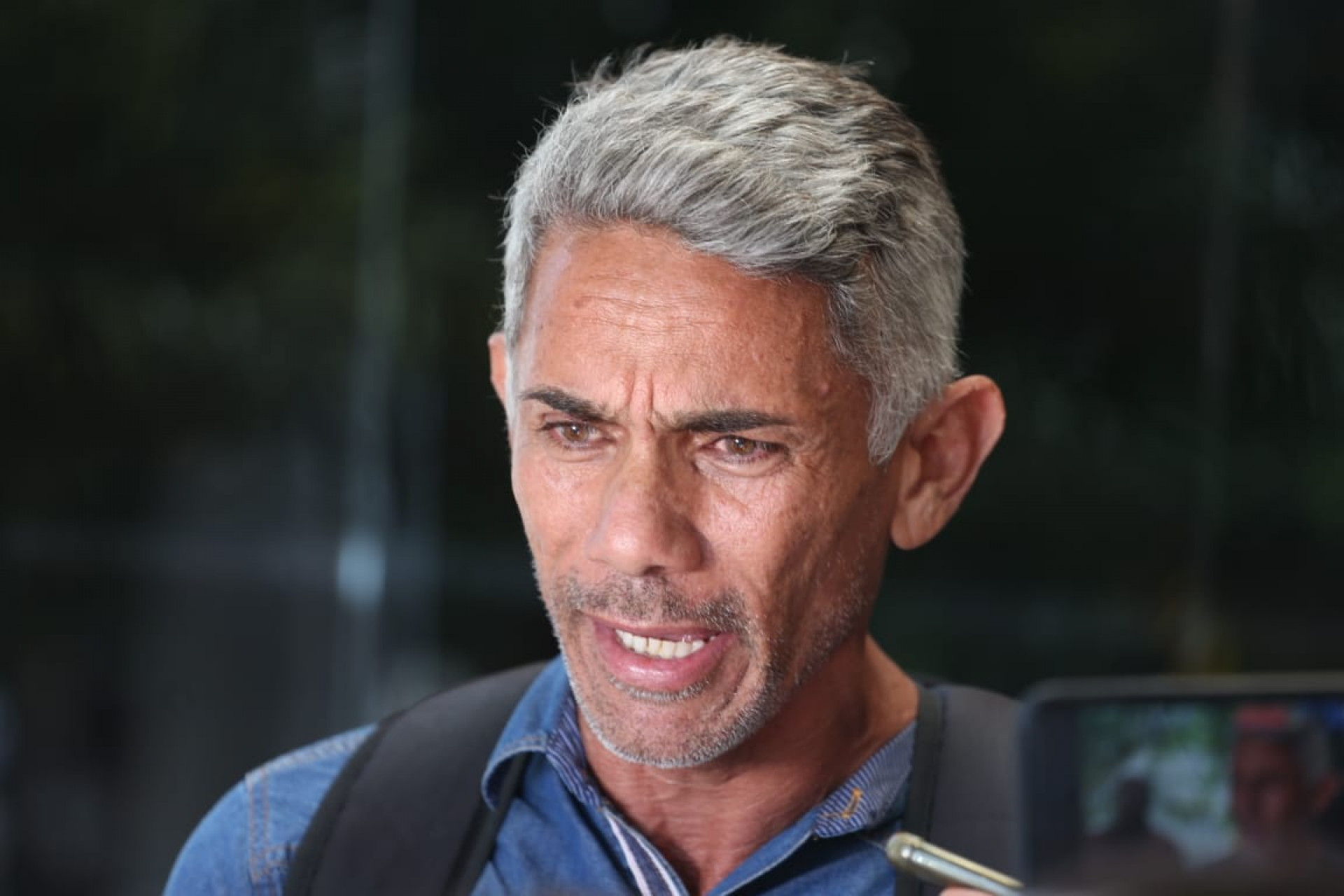 O cunhado de Lindama, Sandro de Melo, prestou depoimento sobre o caso, nesta quinta-feira - Cleber Mendes/Agência O Dia