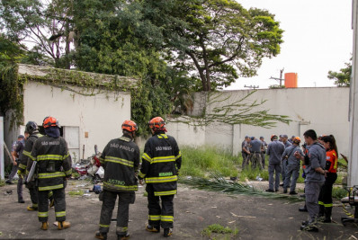 Helicóptero cai em São Paulo e deixa quatro mortos, diz Corpo de Bombeiros